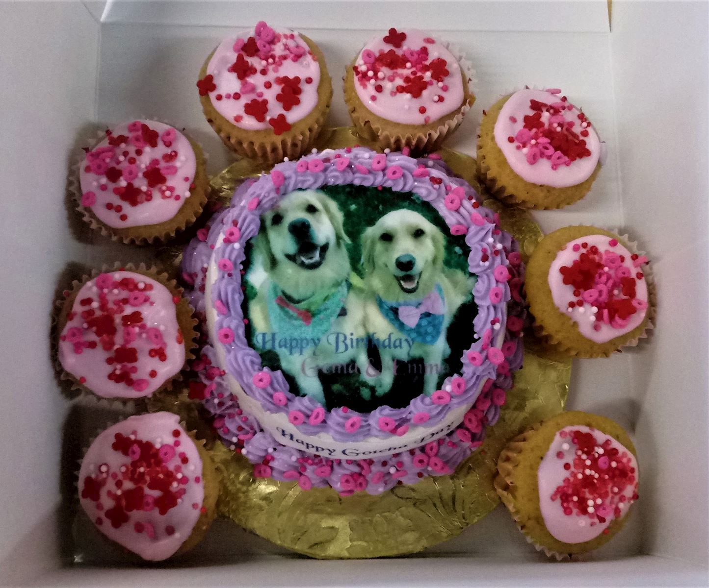 Custom Dog Cake 
