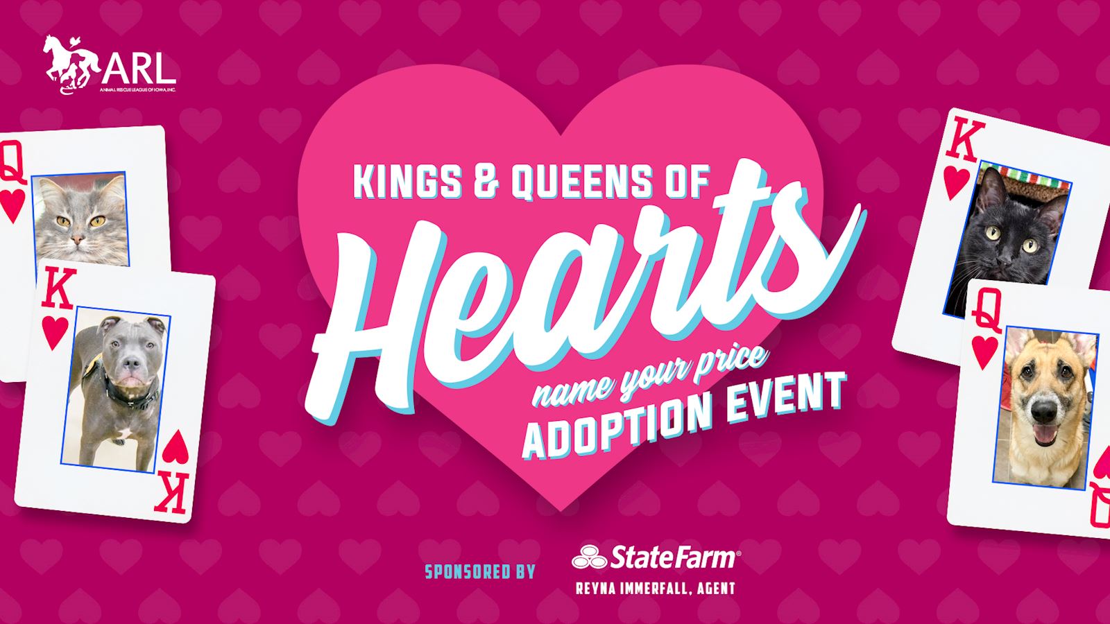 Kings & Queens of Hearts Adoption Event