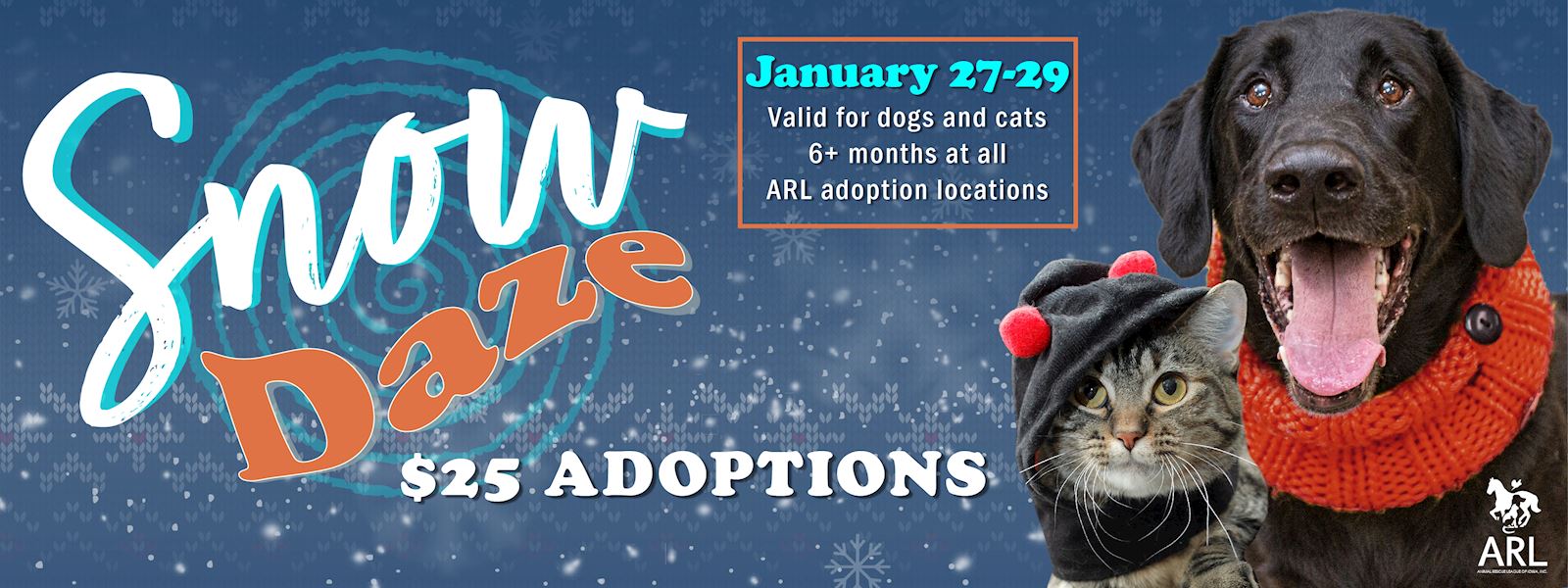 Snow Daze Adoption Event