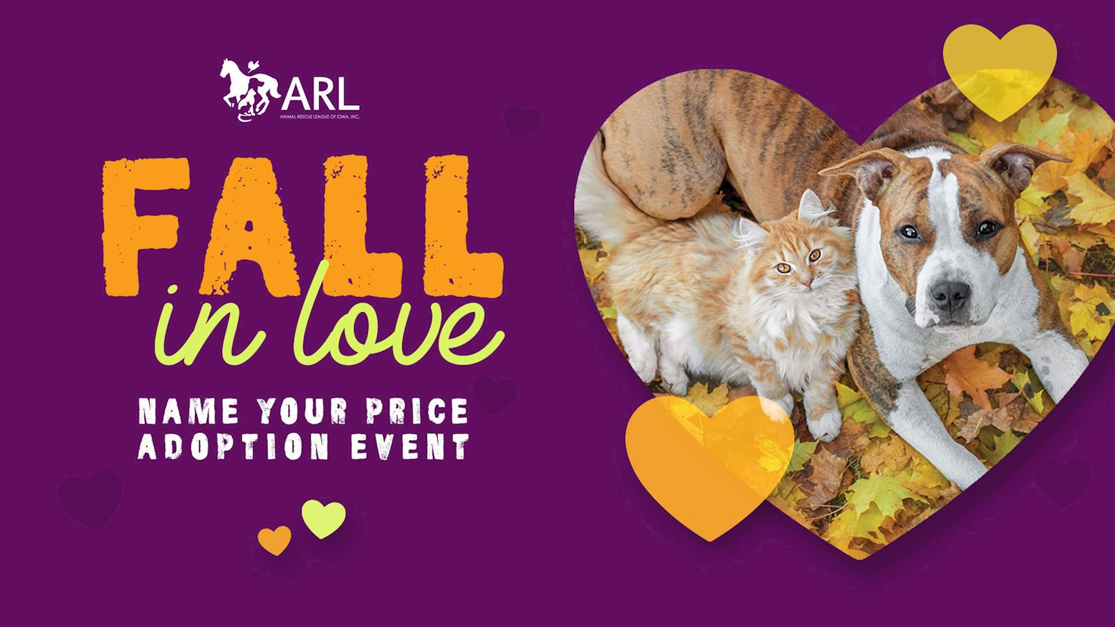 Fall in Love Adoption Event
