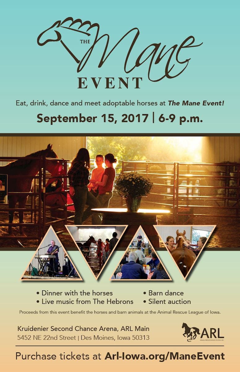 The Mane Event Animal Rescue League of Iowa
